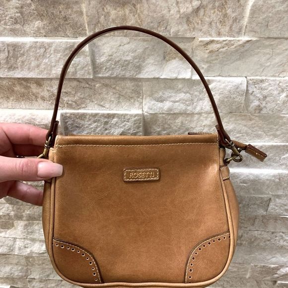 ROSETTI || Tiny Caramel Vinyl Purse 👜 - Picture 2 of 6